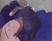 Felix Vallotton The Kiss oil